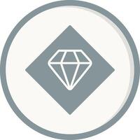 icono de vector de diamante