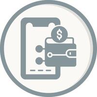 Digital Wallet Vector Icon