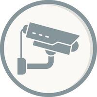 icono de vector de cámara de seguridad