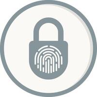 Fingerprint Vector Icon