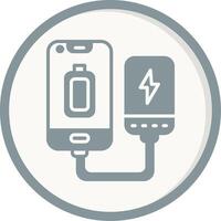 Portable Battery Vector Icon