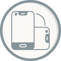 Foldable Smartphone Vector Icon