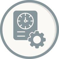 Time Management Vector Icon