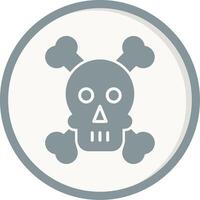 Skull And Bones Vector Icon