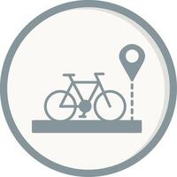 icono de vector de bicicleta