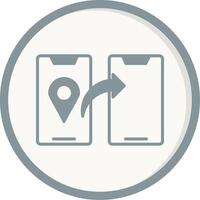 Share Location Vector Icon