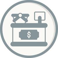 Cashier Vector Icon