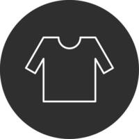 Shirt Blue Filled Icon vector
