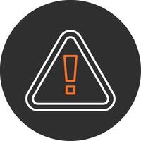 Dangerous Goods Blue Filled Icon vector