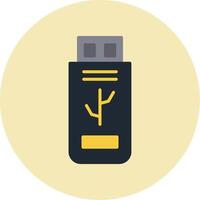 Flash Disk Vector Icon