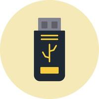 Flash Disk Vector Icon