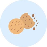 icono de vector de galletas