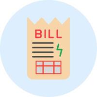 Bill Vector Icon