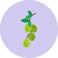 aceituna vector icono