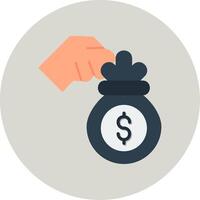 Money Bag Vector Icon