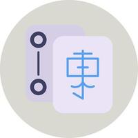 Mahjong Vector Icon