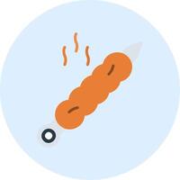 Kebab Vector Icon