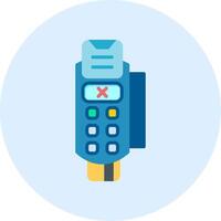 Pos Terminal Vector Icon