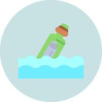 Message In A Bottle Vector Icon