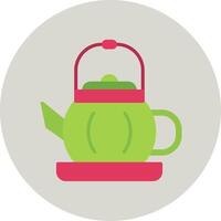 Tea Pot Vector Icon