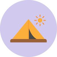 Tent Vector Icon