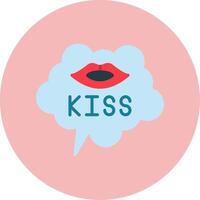 Kiss Vector Icon