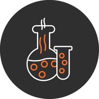 Laboratory Blue Filled Icon vector