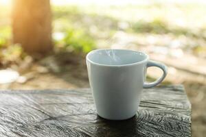 White coffee cup photo