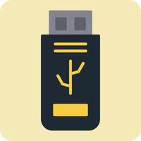 Flash Disk Vector Icon