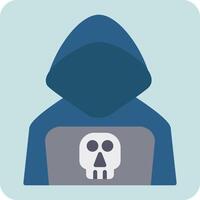 icono de vector de hacker