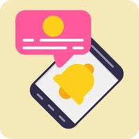 Chat Notification Vector Icon