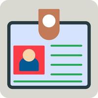 Id Card Vector Icon