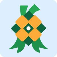 icono de vector de ketupat