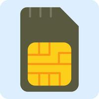 Sim Card Vector Icon