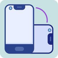 Foldable Smartphone Vector Icon