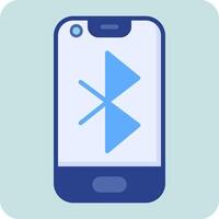 icono de vector de bluetooth