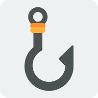 Fishing Hook Vector Icon