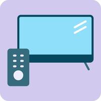 icono de vector de pantalla de tv