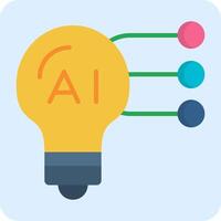 Artificial Intelligence Vector Icon