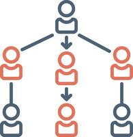 Hierarchy Vector Icon