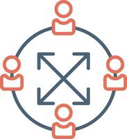 Hierarchy Vector Icon