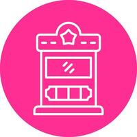 Ticket Box Vector Icon