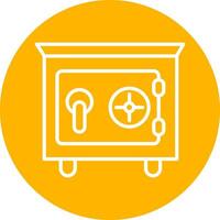 Safe Box Vector Icon