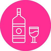 Alcoholic Drink Vector Icon