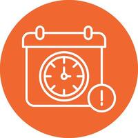 Deadline Vector Icon