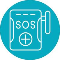 Sos Vector Icon