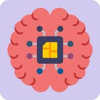 Artificial Intelligence Vector Icon