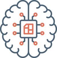 Artificial Intelligence Vector Icon