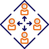 Hierarchy Vector Icon