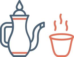 Arabic Coffee Vector Icon